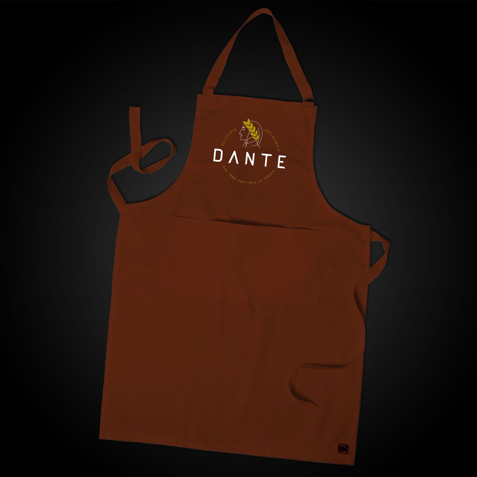 Applicazione dell'identità Bar Dante 2