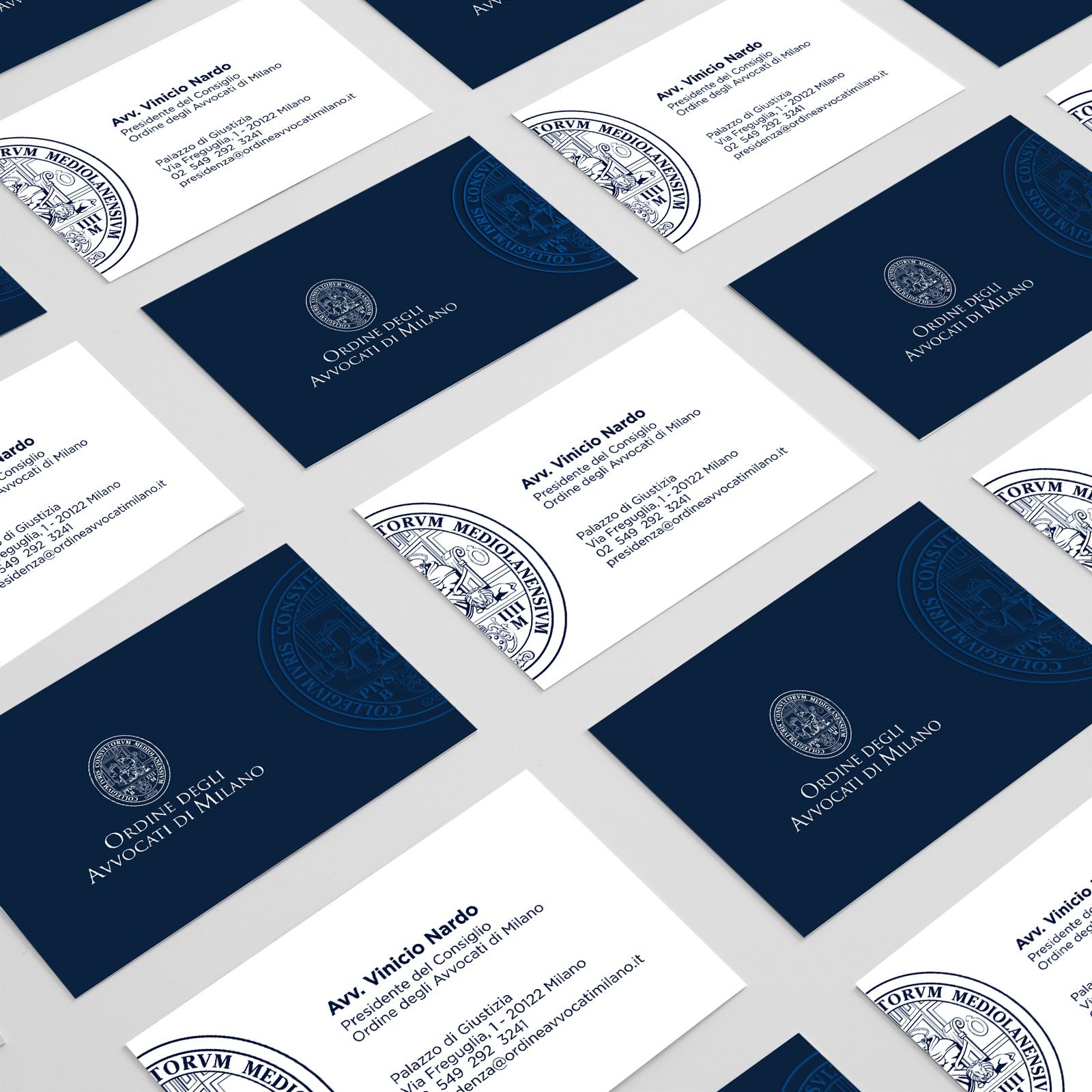 Applicazione dell'identità Ordine Avvocati Milano 1