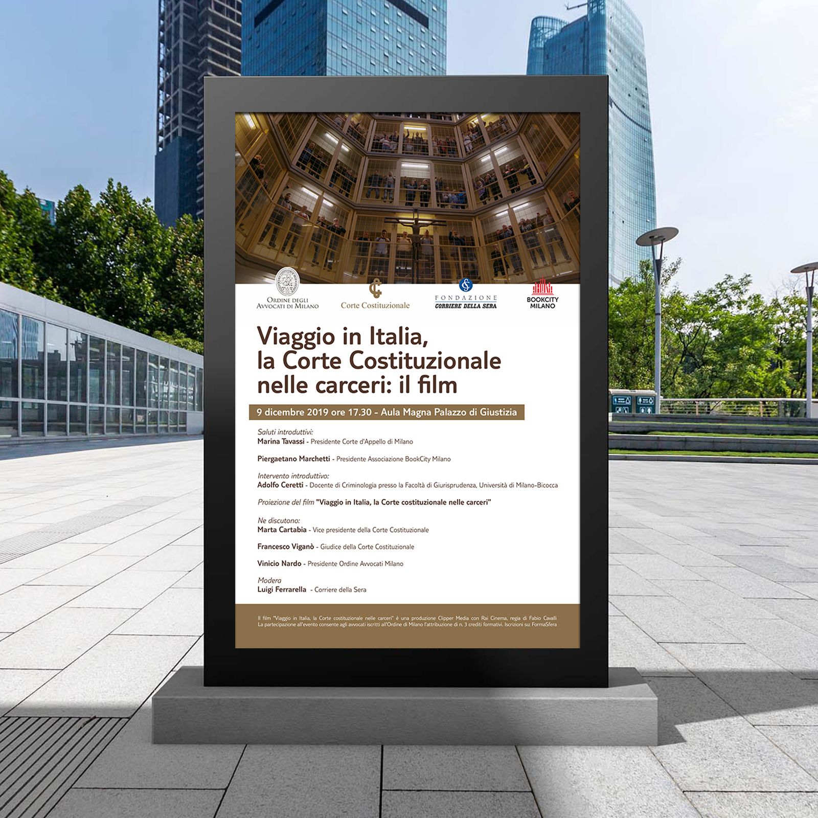 Applicazione dell'identità Ordine Avvocati Milano 2