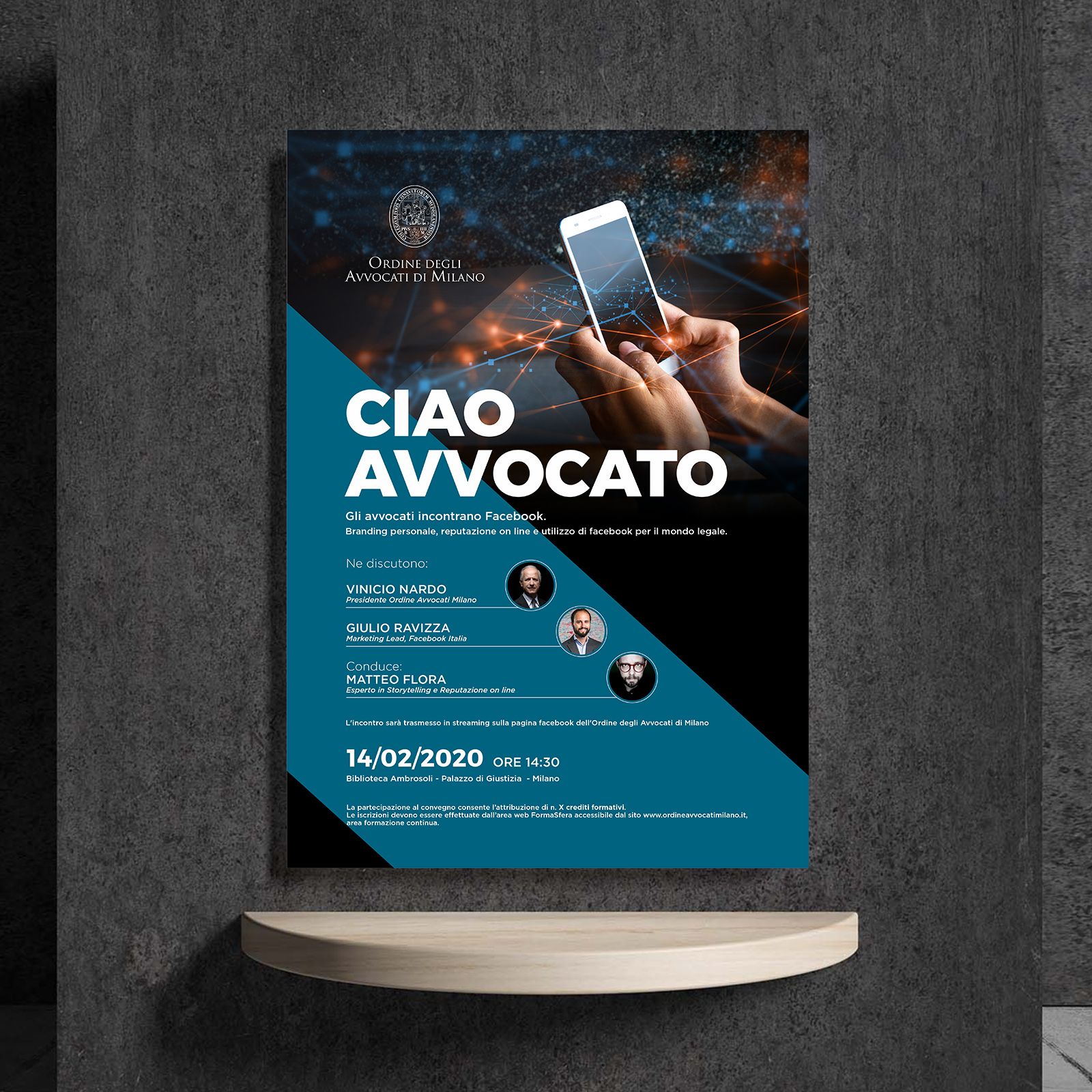Applicazione dell'identità Ordine Avvocati Milano 3