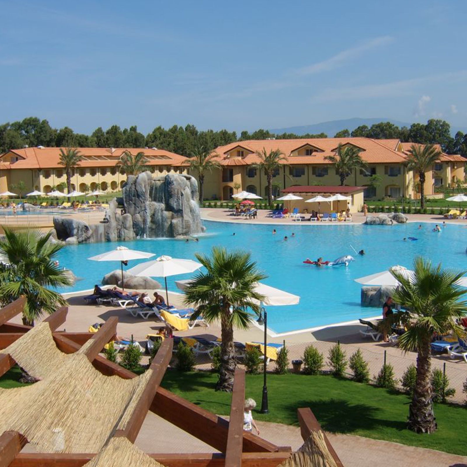 Applicazione dell'identità Garden Resort Calabria 1