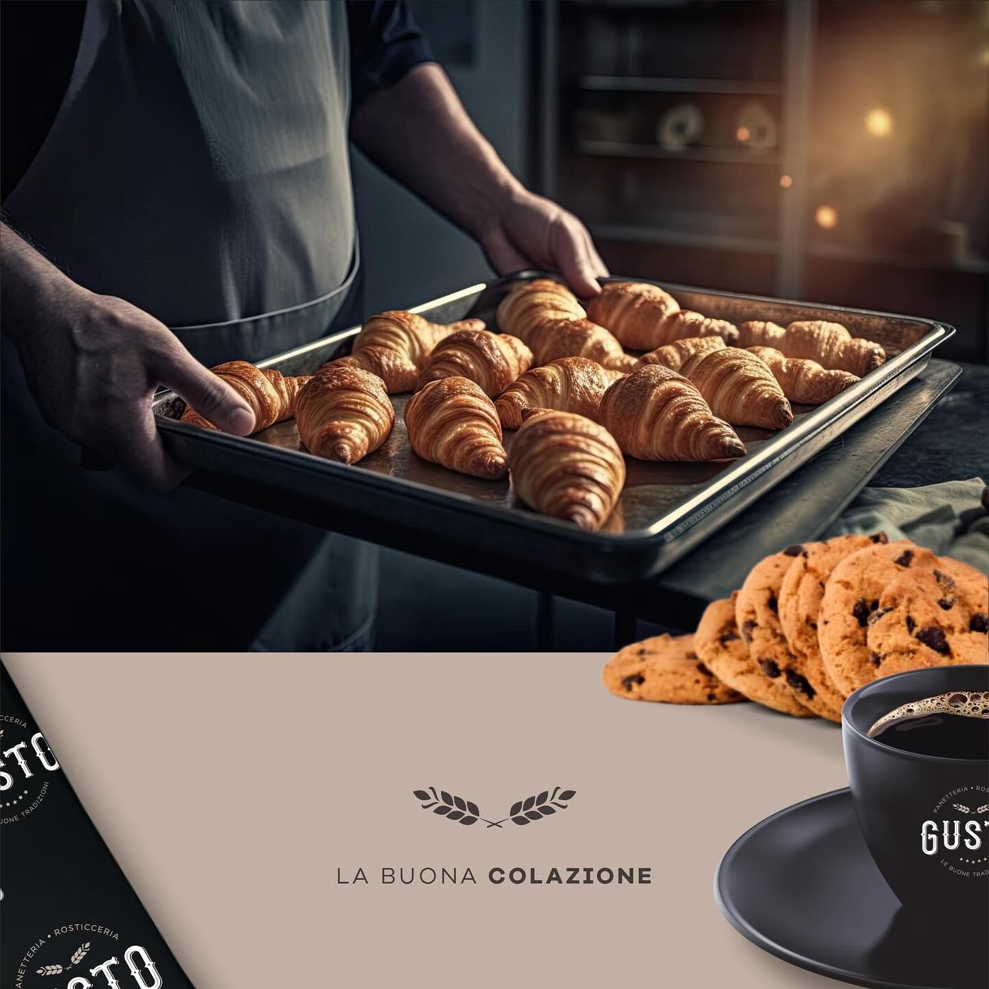 Applicazione dell'identità Gusto Bakery 3