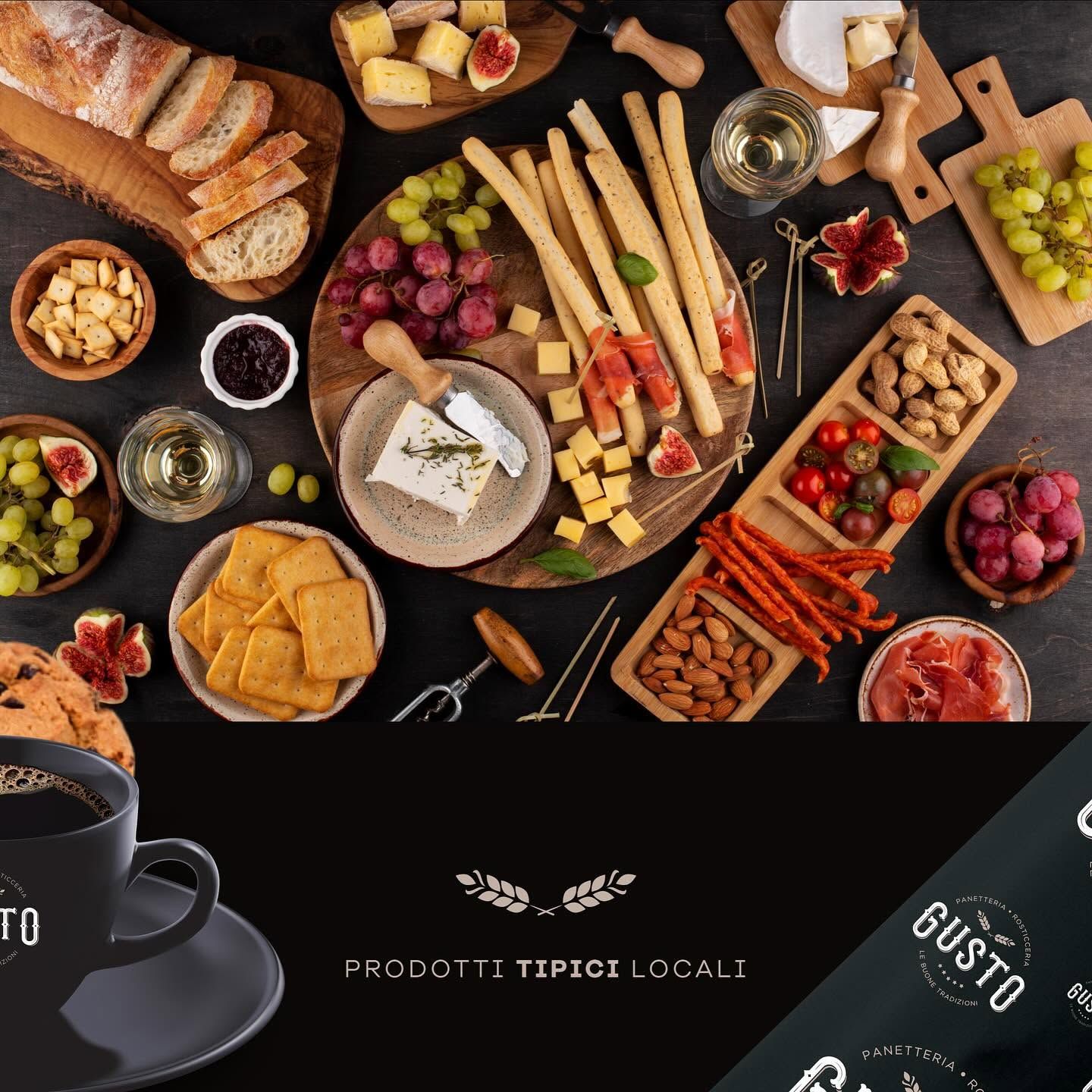 Applicazione dell'identità Gusto Bakery 4
